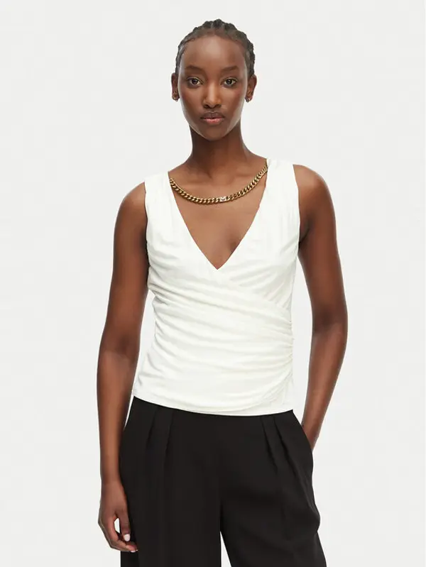 Marciano Guess Marciano Guess Top G6GP11 K3617 Krem Slim Fit