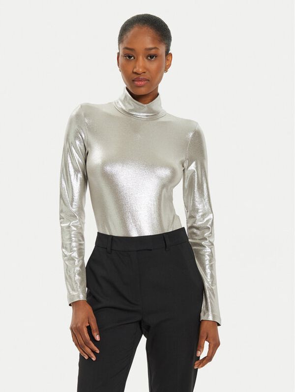 Marella Marella Bodi Altari 2423946027 Srebrna Slim Fit