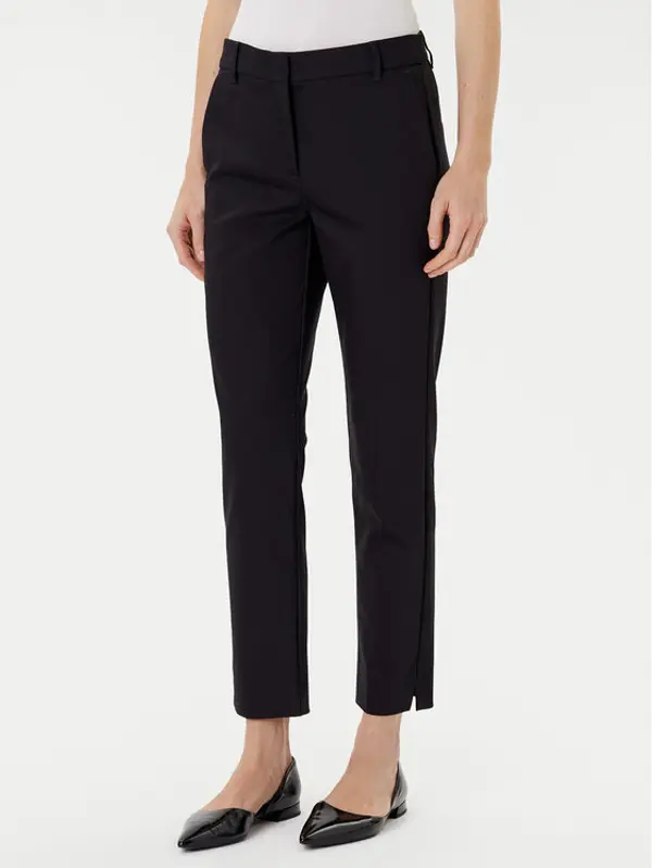 Marella Marella Chino Abb 2523136031 Crna Slim Fit