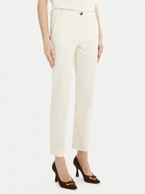Marella Marella Chino Irlanda 2515131021 Bijela Slim Fit