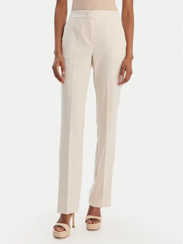 Marella Marella Chino Trofeo 2615131081 Écru Slim Fit