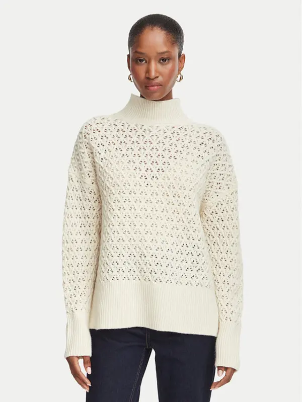 Marella Marella Dolčevita Lepre 2623366364 Krem Regular Fit