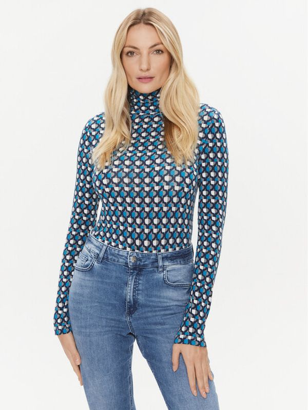 Marella Marella Dolčevita Livigno 2339460136200 Tirkizna Slim Fit