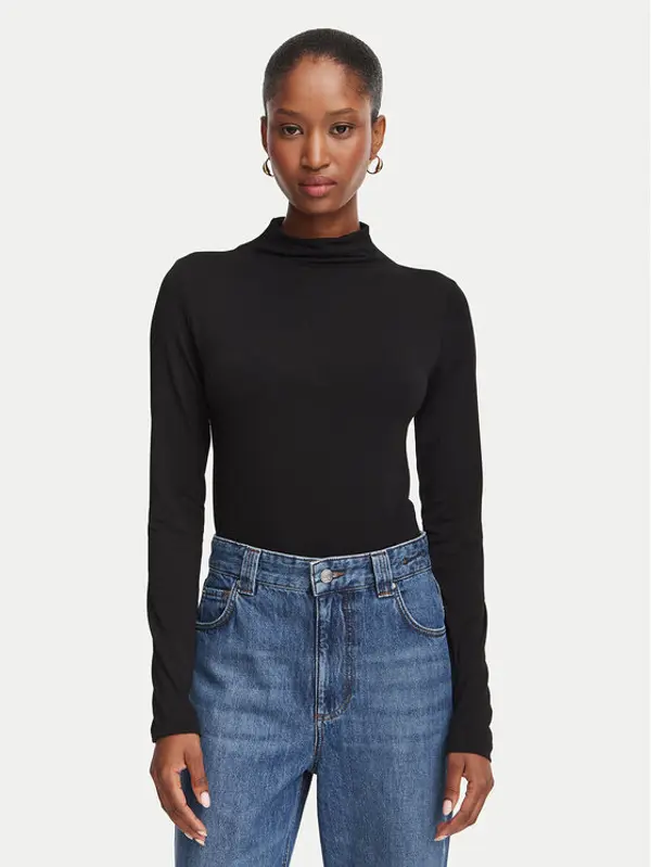 Marella Marella Dolčevita Zona 2625946011 Crna Slim Fit