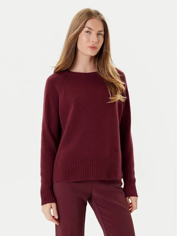 Marella Marella Džemper Celia 2523366215 Tamnocrvena Regular Fit