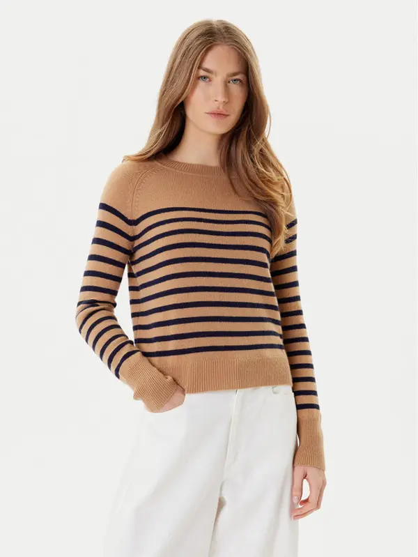 Marella Marella Džemper Pace 2523366244 Smeđa Regular Fit
