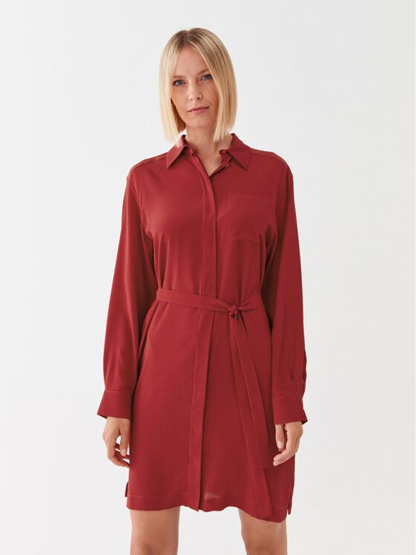 Marella Marella Haljina košulja Ignaro 2332260537200 Crvena Regular Fit