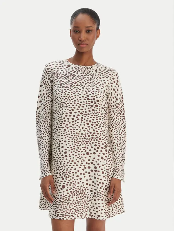 Marella Marella Haljina za svaki dan Samba 2613221171 Écru Regular Fit