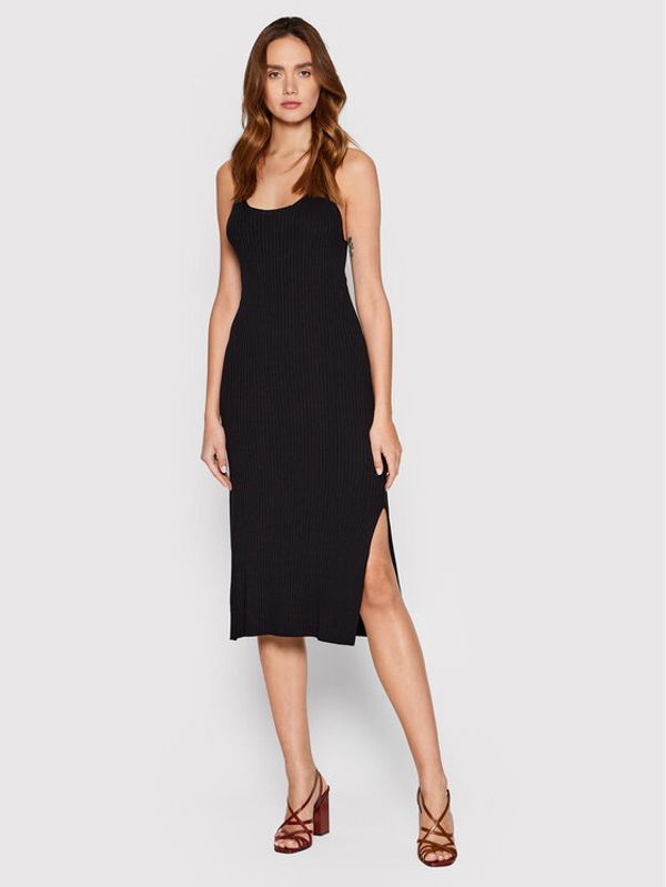 Marella Marella Haljina za svaki dan Stormo 33210422 Crna Straight Fit