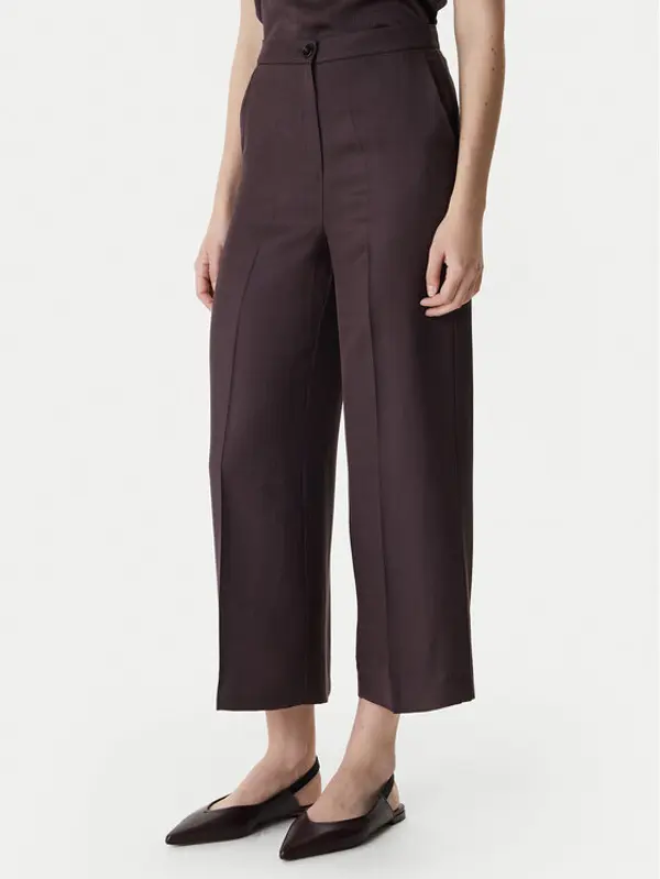 Marella Marella Hlače Alcuno 2615131041 Smeđa Straight Fit