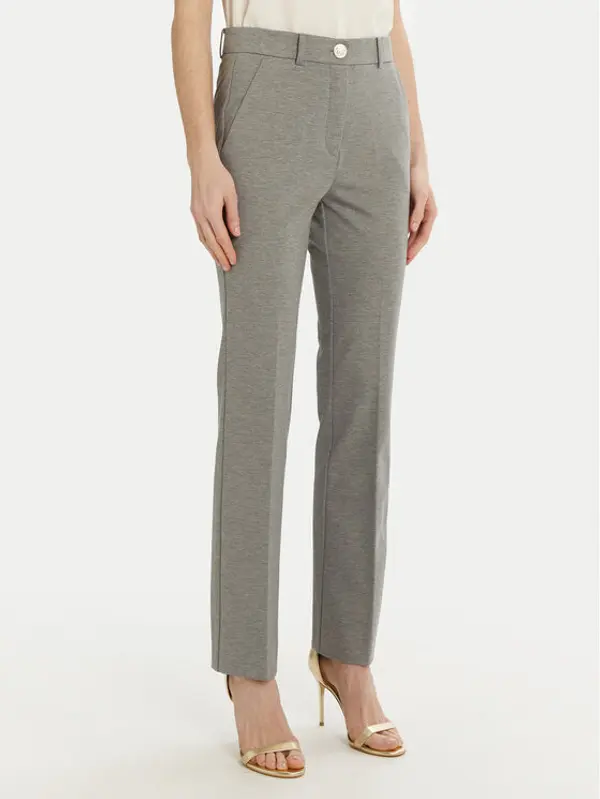 Marella Marella Hlače Barbian 2513781024 Siva Slim Fit