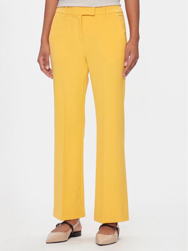 Marella Marella Hlače Child 2413131061200 Zlatna Regular Fit