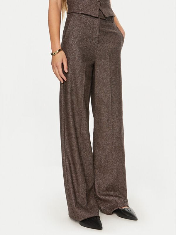 Marella Marella Hlače Ecuador 2423136102 Smeđa Regular Fit