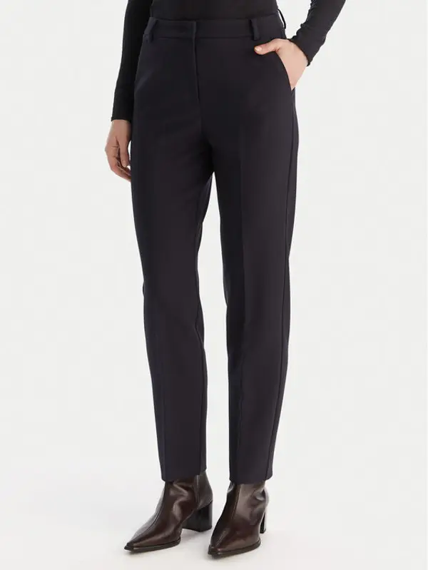 Marella Marella Hlače Eresia 2525136062 Tamnoplava Regular Fit