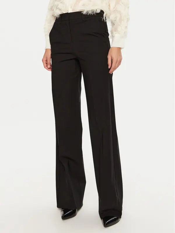 Marella Marella Hlače Galoppo 2423136162 Crna Wide Leg
