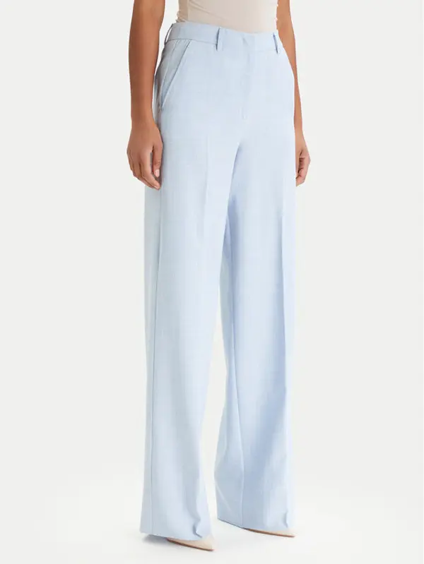 Marella Marella Hlače Giunchi 2613131101 Svijetloplava Straight Fit