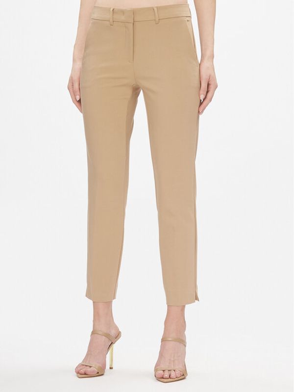 Marella Marella Hlače Macario 2413131031200 Smeđa Regular Fit