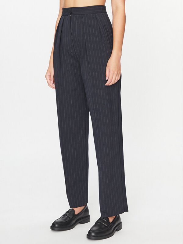 Marella Marella Hlače Maya 2331361038200 Tamnoplava Regular Fit