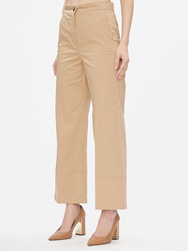 Marella Marella Hlače Nabis 2413131091200 Smeđa Regular Fit