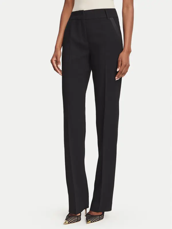 Marella Marella Hlače Nembo 2623136053 Crna Regular Fit