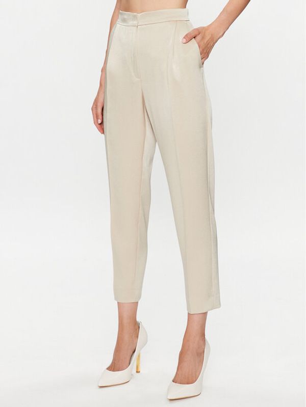 Marella Marella Hlače Perla 2331360838200 Bež Regular Fit