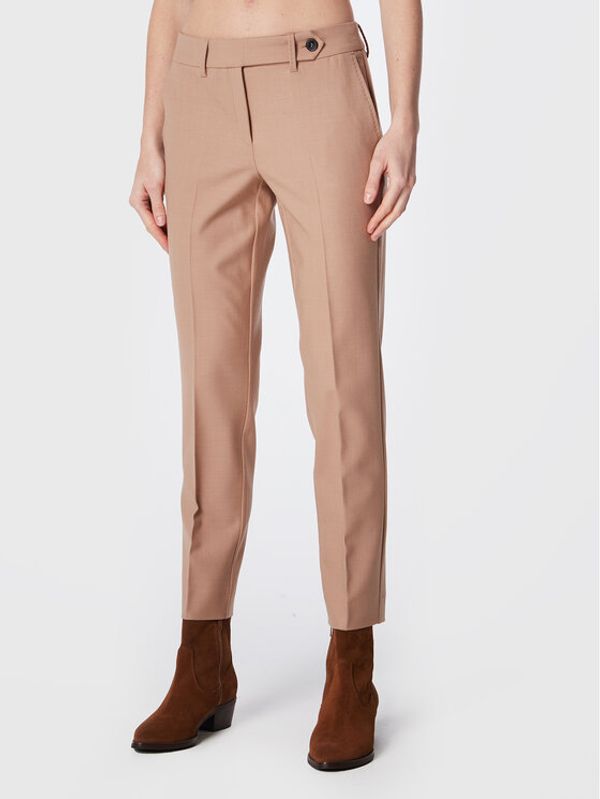 Marella Marella Hlače Porto 31360426 Bež Regular Fit