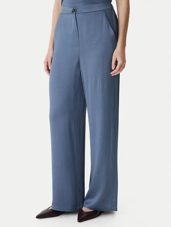 Marella Marella Hlače Robinia2 2615131281 Tamnoplava Straight Fit