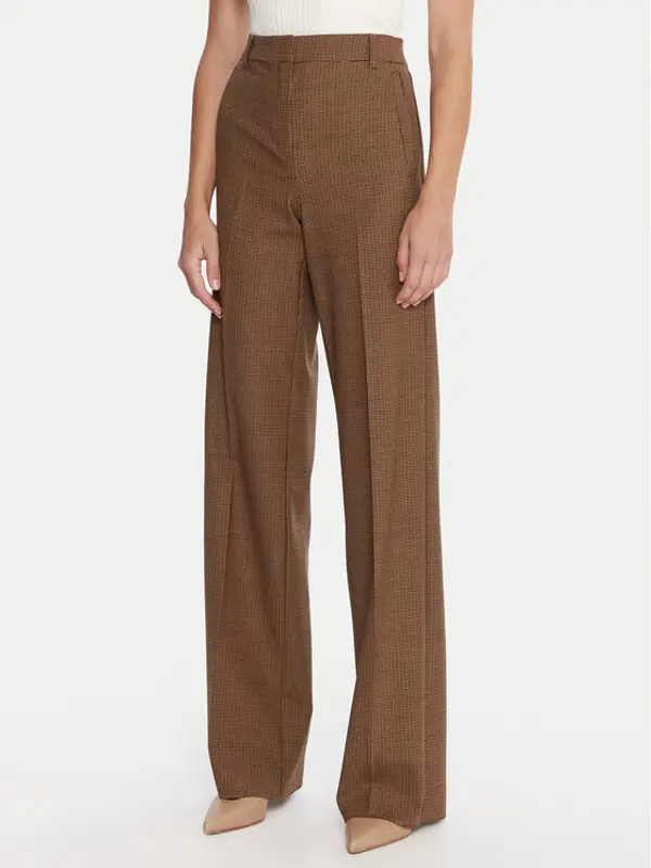 Marella Marella Hlače Tales 2523136241 Bež Regular Fit