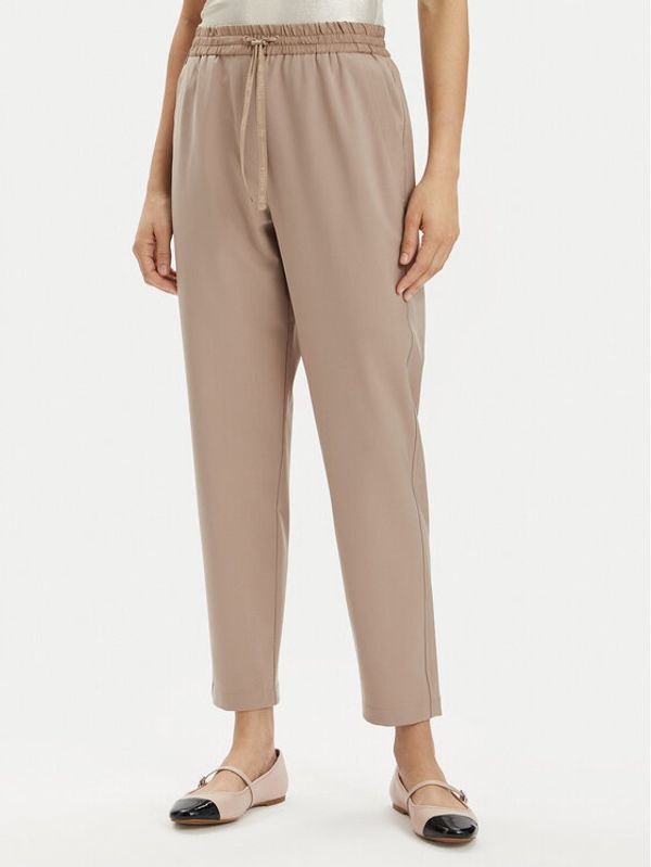 Marella Marella Hlače Toast 2413131065 Bež Regular Fit