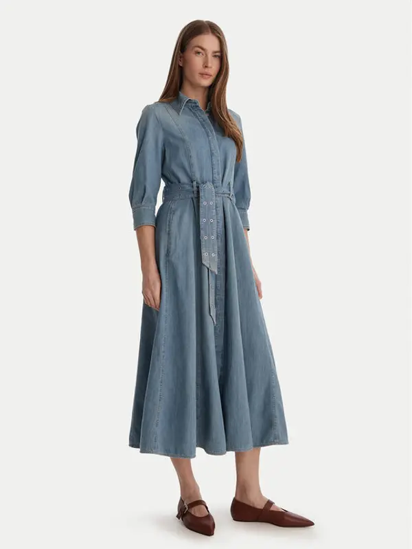 Marella Marella Jeans haljina Giambo 2613221024 Plava Regular Fit