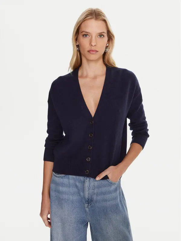 Marella Marella Kardigan Chicco 2523346044 Tamnoplava Loose Fit