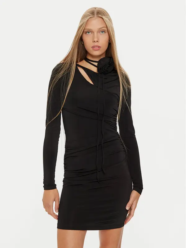 Marella Marella Koktel haljina Angelo 2423626052 Crna Slim Fit