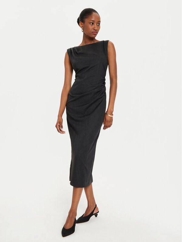 Marella Marella Koktel haljina Bolivar 2423226061 Siva Slim Fit