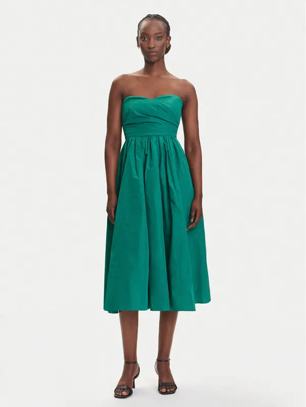 Marella Marella Koktel haljina Gerald 2515221222 Zelena Regular Fit
