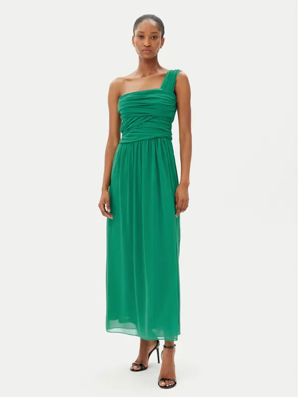 Marella Marella Koktel haljina Lisa 2515221352 Zelena Regular Fit