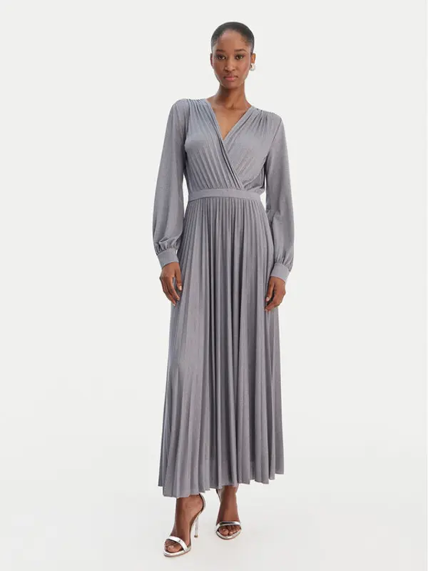 Marella Marella Koktel haljina Mallo 2613621031 Siva Regular Fit