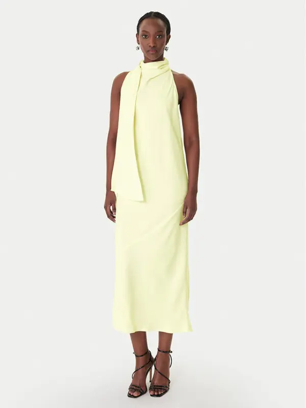 Marella Marella Koktel haljina Ninfee 2613221083 Écru Regular Fit