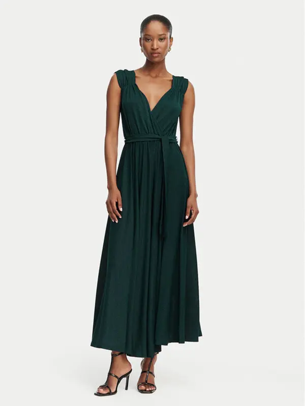 Marella Marella Koktel haljina Rollio 2615621062 Zelena Regular Fit