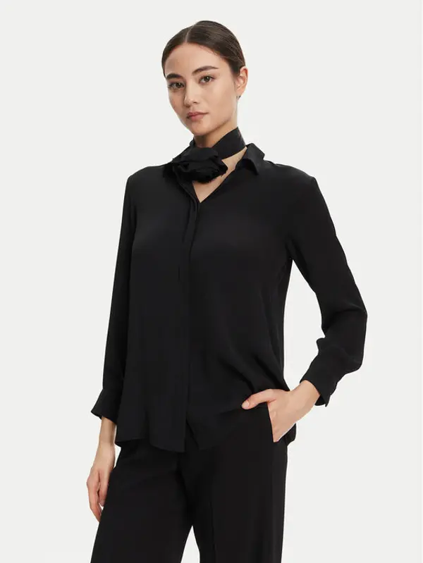 Marella Marella Košulja Cabiria 2523116071 Crna Regular Fit
