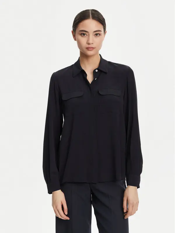 Marella Marella Košulja Calabra 2523116061 Tamnoplava Regular Fit