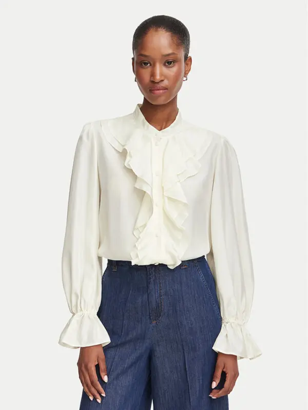 Marella Marella Košulja Caldaia 2623116151 Bijela Regular Fit