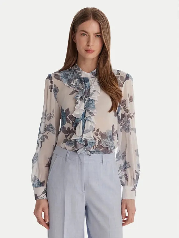 Marella Marella Košulja Canapa 2613111151 Svijetloplava Relaxed Fit