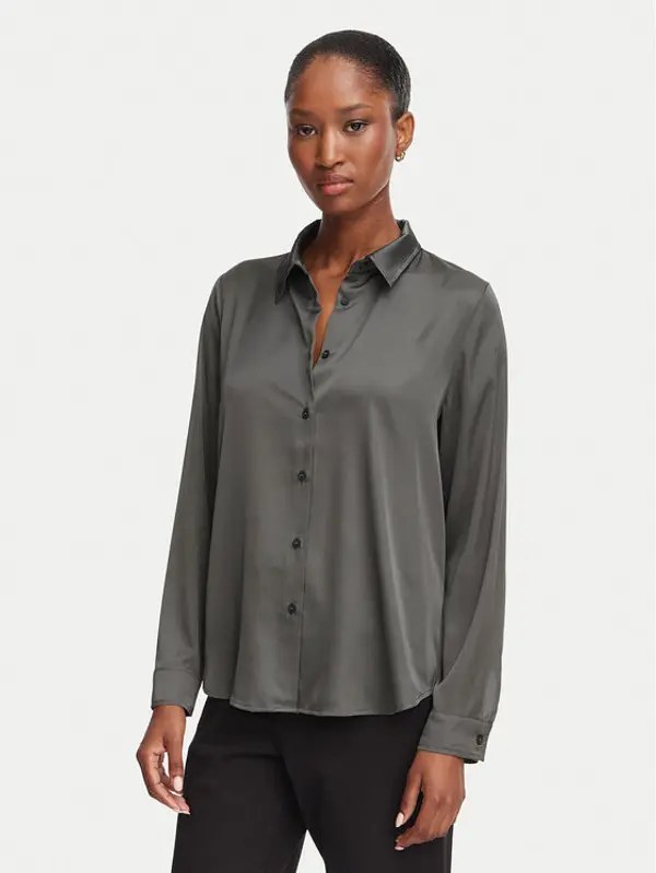 Marella Marella Košulja Edro 2625116081 Tamno siva Regular Fit