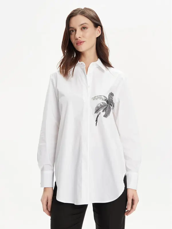 Marella Marella Košulja Elam 2413111121 Bijela Regular Fit