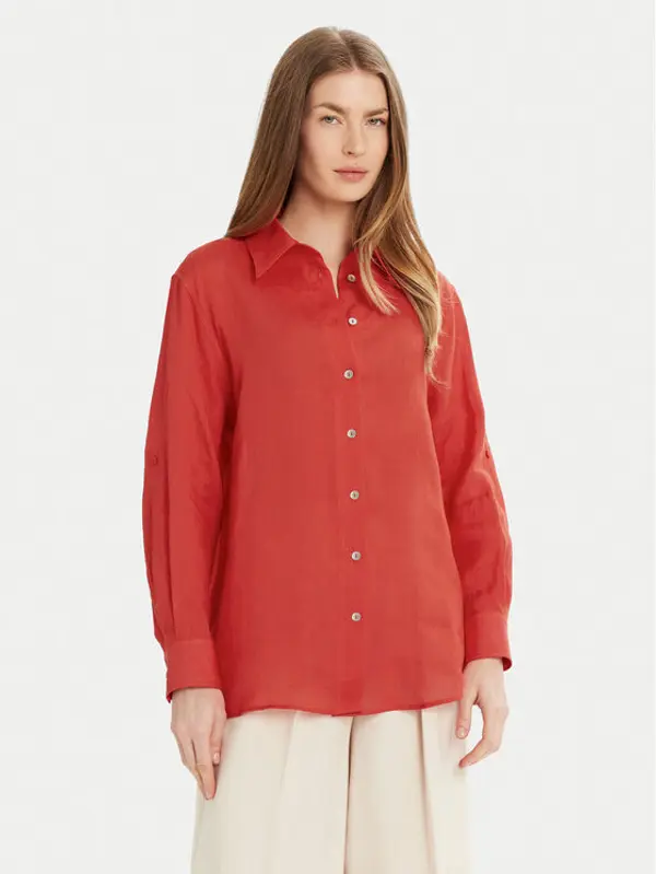 Marella Marella Košulja Ixie 2513111084 Crvena Regular Fit