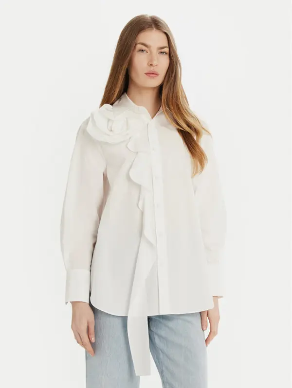 Marella Marella Košulja Ketch 2513111101 Bijela Regular Fit