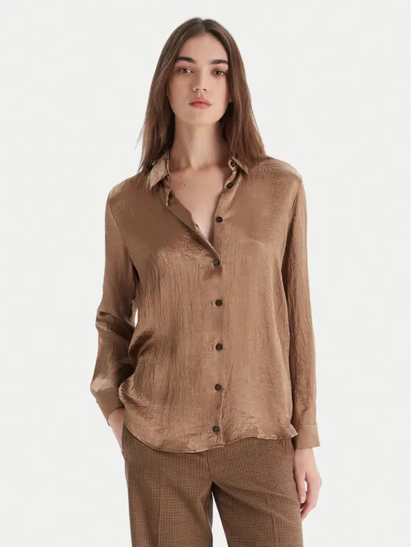 Marella Marella Košulja Matita 2525116091 Bež Regular Fit