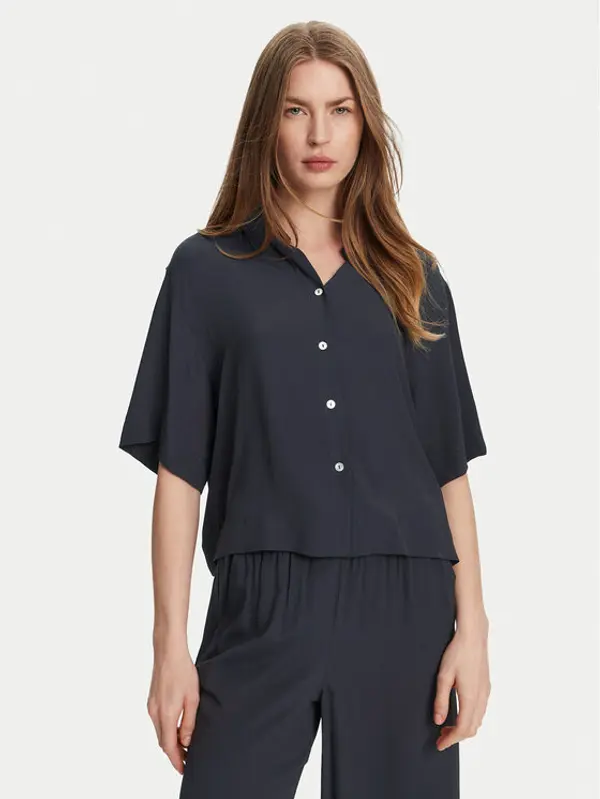 Marella Marella Košulja Ouvert 2513111154 Tamnoplava Regular Fit