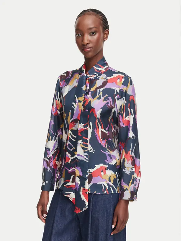 Marella Marella Košulja Snastro 2623116104 Tamnoplava Regular Fit