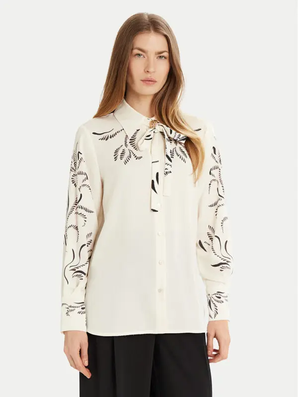 Marella Marella Košulja Yacht 2513111043 Écru Relaxed Fit